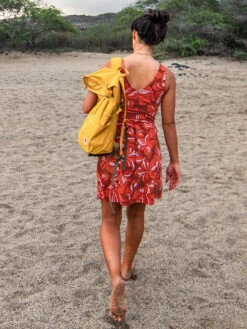 Dream V Neck Dress - Cozumel -Satorisan Swimwear Store 121013 07