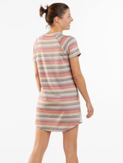 Hideaway Sweatshirt Dress - Horizon Stripe -Satorisan Swimwear Store 121016 04