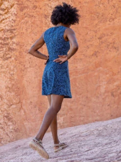 On The Rocks Dress - Begonia -Satorisan Swimwear Store 121017 06