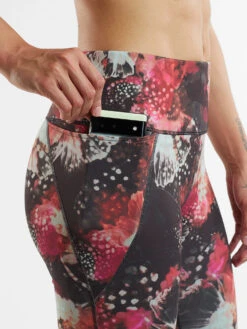 Mad Dash Reversible 7/8 Running Tights - Glacier Meadows -Satorisan Swimwear Store 231000 04