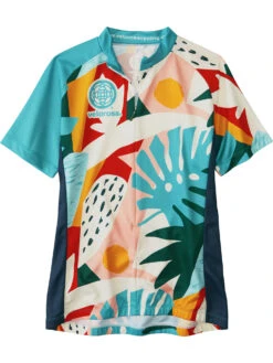 Ride Relentless Short Sleeve Cycling Jersey - Oasis -Satorisan Swimwear Store 411317 01