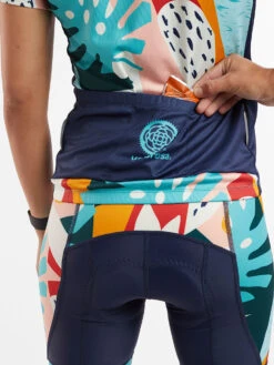 Ride Relentless Short Sleeve Cycling Jersey - Oasis -Satorisan Swimwear Store 411317 04