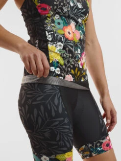 Ride Relentless Cycling Tank Top - Night Garden -Satorisan Swimwear Store 421304 07