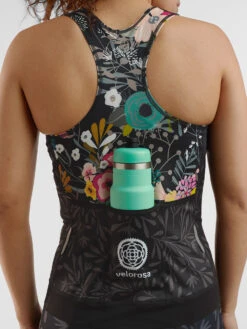 Ride Relentless Cycling Tank Top - Night Garden -Satorisan Swimwear Store 421304 08