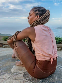 Phoenix Pleat Back Tank Top -Satorisan Swimwear Store 430954 06