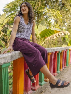 Round Trip Pocket Tank Top - Turkish Delight -Satorisan Swimwear Store 431003 08