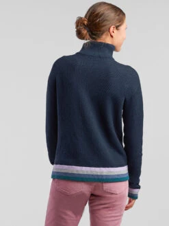 Woolicious Waffle 1/4 Zip Sweater - Stripe 12 Woolicious Waffle 1/4 Zip Sweater - Stripe -Satorisan Swimwear Store 490958 04