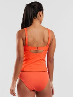 Bodacious 2.0 Underwire Tankini Top - Solid Ribbed -Satorisan Swimwear Store 600926 02