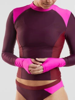 Montera Rash Guard - Colorblock -Satorisan Swimwear Store 600932 06