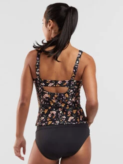 Bodacious 2.0 Underwire Tankini Top - English Garden -Satorisan Swimwear Store 600945 02