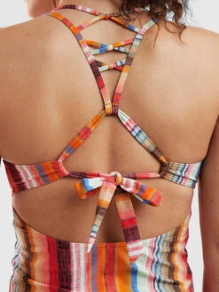 Prana Ferguson Tankini Top - Baja Stripe -Satorisan Swimwear Store 615270 04