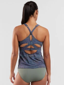 Phenom Underwire Tankini Top - Alpen Bloom -Satorisan Swimwear Store 629338 02