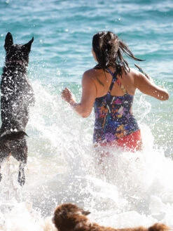 Real Deal Tankini Top - Floral Dervish -Satorisan Swimwear Store 633540 03