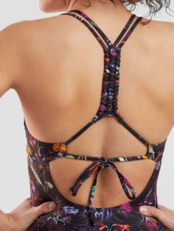 Impossible One Piece Swimsuit - Midnight Garden -Satorisan Swimwear Store 633546 05