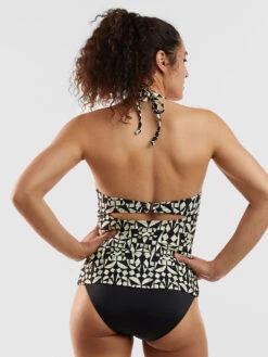 Makai Halter Tankini Top - Turkish Delight -Satorisan Swimwear Store 633549 02