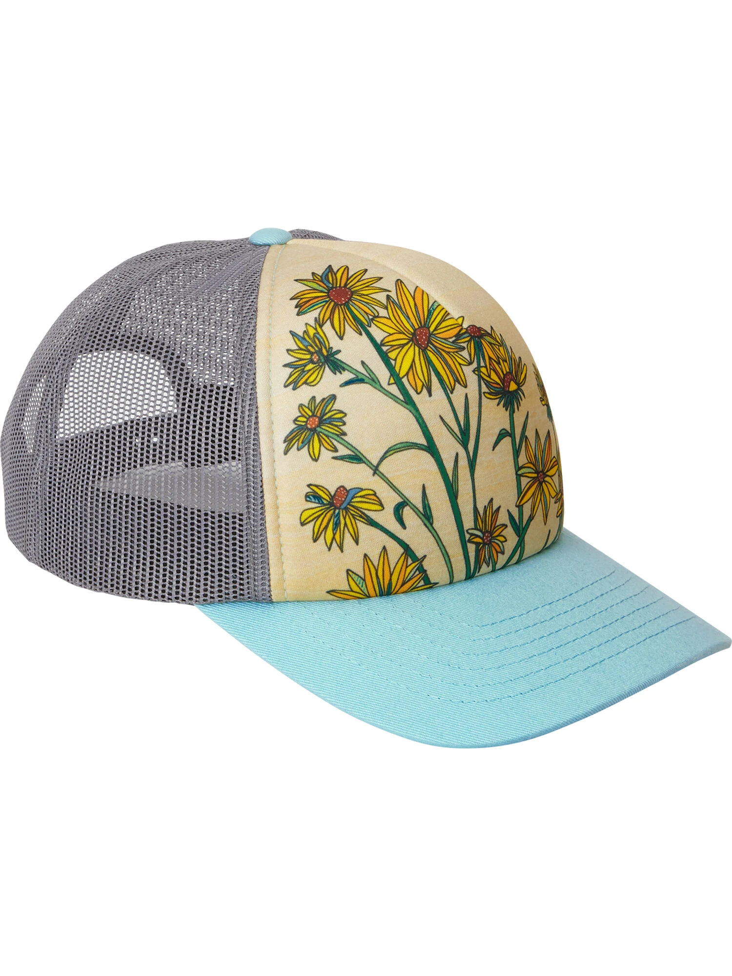 Galleria Trucker Hat - Sunflowers 3 Galleria Trucker Hat - Sunflowers