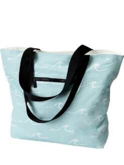 Full Zip Aloha Tote Bag - Seaside -Satorisan Swimwear Store 720427 03