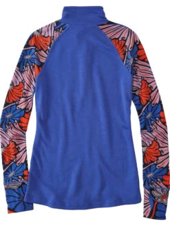 What The Bluff 1/2 Zip Long Sleeve Top 8 What The Bluff 1/2 Zip Long Sleeve Top -Satorisan Swimwear Store 811702 02